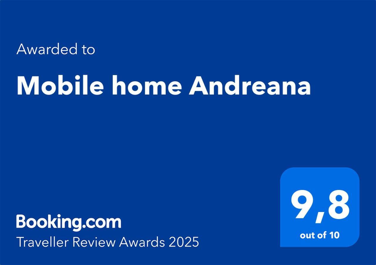 Mobile Home Andreana Jezera Eksteriør bilde